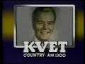 KVET 1300 AM - 1984 commercial