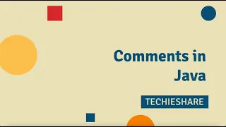 Java Comments Tutorial 2025 Single Line Multi-Line Documentation Comments