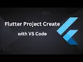 Flutter Project Create with VS Code Hello World Project