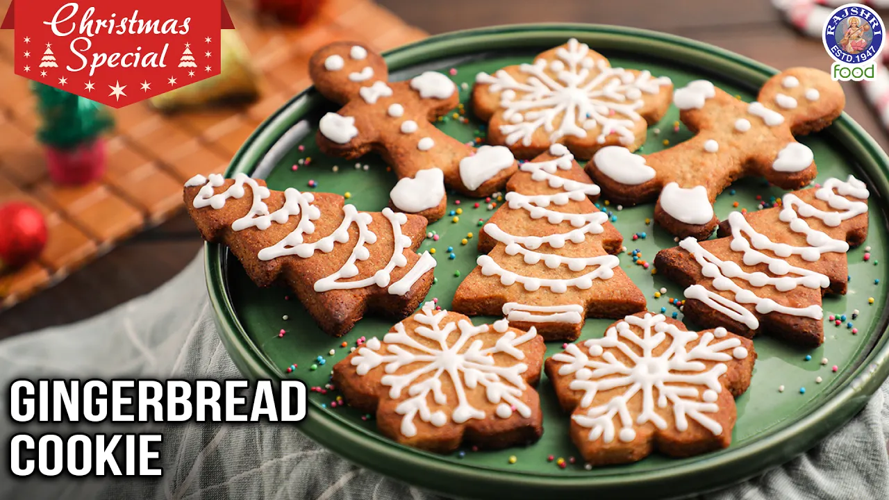 Gingerbread Cookies   Christmas Cookies Decorating Ideas   Perfect Holiday Treat   Chef Bhumika