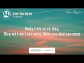 The Wanted - Glad You Came (Lyrics)