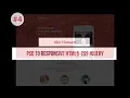 Create Responsive Websites PSD to HTML5 CSS and JQUERY From Beginner to Pro Part 4