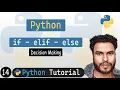 14 - if elif in Python Decision Making Python Tutorial