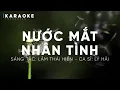 Download Lagu [KARAOKE] NƯỚC MẮT NHÂN TÌNH - LÝ HẢI