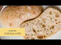 How To Make Sourdough Ciabatta Rolls