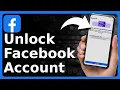 Your Account Has Been Locked Unlock Facebook Account