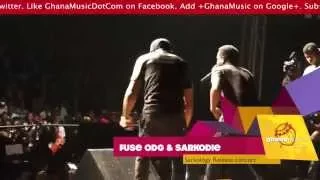 sarkodie u0026 fuse odg perform down on one at sarkology release concert ghanamusic com video