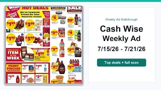 Cash Wise Weekly Ad 26 - 26 Best Deals