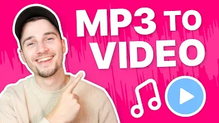 how to convert mp3 to video audiogram online