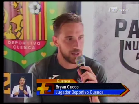 Deportivo Cuenca se prepara para juego ante Delfín