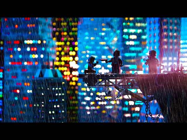 TIMELAPSE: Cyberpunk City LEGO Creation/ Coruscant Night City Cyberpunk 2077 / Blade Runner LEGO MOC