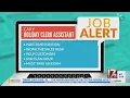 Postal Service holiday clerk assistant