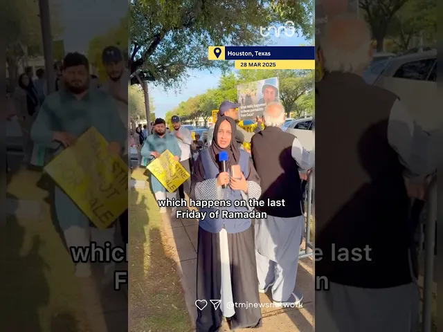 ⁣On the final Friday of Ramadan, thousands gathered across the U.S. to observe Quds Day.