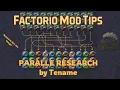Factorio Mod Tips Parallel Research