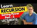 Power Using Recursion Part - 2 DSA Placement Series