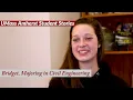 Bridget Majoring in Civil Engineering -