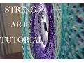 STRING ART MANDALA TUTORIAL