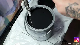 HEMWAY GLITTER PAINT ADDITIVE IN HOLOGRAPHIC BLACK