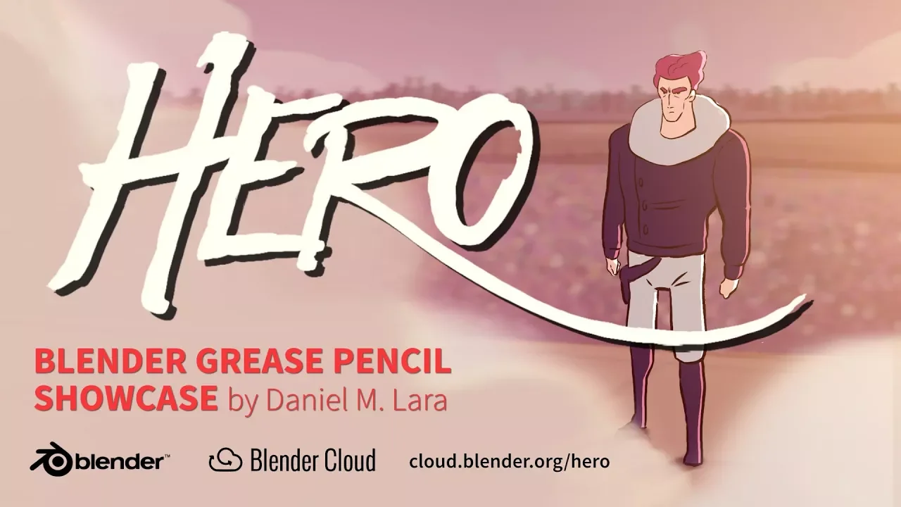 Fitur pencil grease di blender 2.8