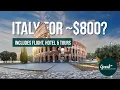 Italy Vacation Packages with Airfare Hotels Tours Great Value Vacations