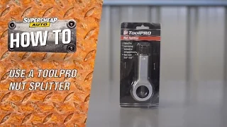 Removing a Seized Nut Or Bolt ToolPRO Nut Splitters