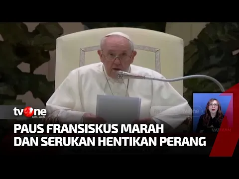 Datangi Kedubes Rusia, Paus Fransiskus Marah