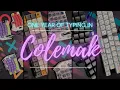 Lagu One year typing in Colemak-DH