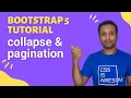 Bootstrap5 Bangla Tutorial 11 collapse and pagination