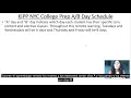 Day Schedule - tutorial