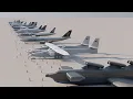 Top20 Largest Planes Size Comparison 3D