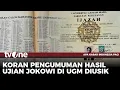 Download Lagu Koran Pengumuman Hasil Ujian Jokowi di UGM Diusik | AKIP tvOne