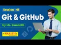 Git and GitHub Session-1 by Mr Sumanth Naresh IT