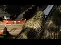 Mega Python VS Gatoroid 2011 Train Attack Scene