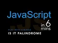 JavaScript Palindrome