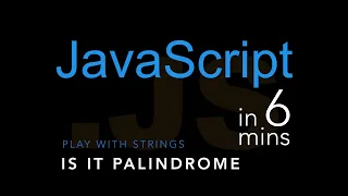 JavaScript Palindrome