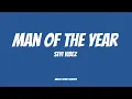 Seyi Vibez Man Of The Year (lyrics video)