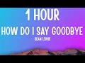 Download Lagu Dean Lewis - How Do I Say Goodbye (1 HOUR/Lyrics)