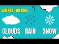 Download Lagu The Science of Clouds, Rain and Snow for Kids by Little Lab | Educational Videos for Toddlers