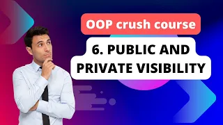 6 Public and Private Visibility in PHP-based OOP YouTube Tutorial OOP Web Development Laravel