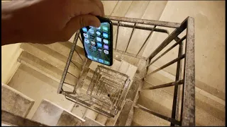 Download Dropping an iPhone XS Down Crazy Spiral Staircase 300 Feet - Will It Survive MP3