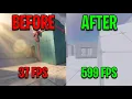 The BEST Settings in Rivals to BOOST FPS