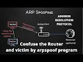Trick Victim And Router ARP Spoofing With Arpspoof - MITM Ethical Hacking Arpspoof With Kali