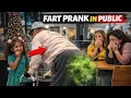 Old Man Fart Prank in Restaurant Public Reactions in USA EpicFunCrew