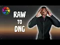 Convert RAW Files to DNG with Darktable