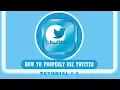 Twitter home interface - How to properly use twitter