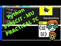 Python Programming - Practical 7C