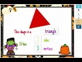 2D Shapes Attributes Halloween Math Boom Cards