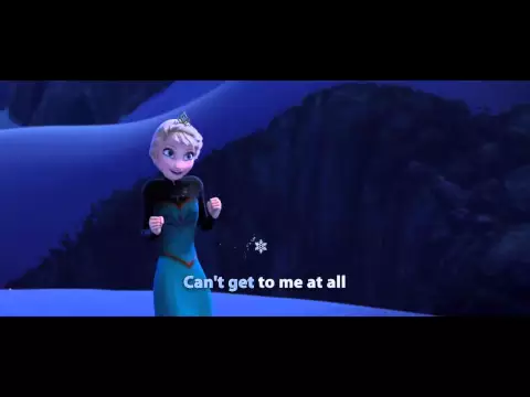 Download MP3 FROZEN - Let It Go - Karaoke