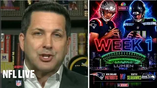 NFL LIVE | ESPN update latest on starting lineup ahead NFL Week 1: Seahawks-Patriots, Rams-49ers