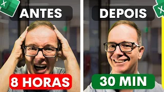 Truques do Excel para economizar 95% do seu tempo em tarefas chatas